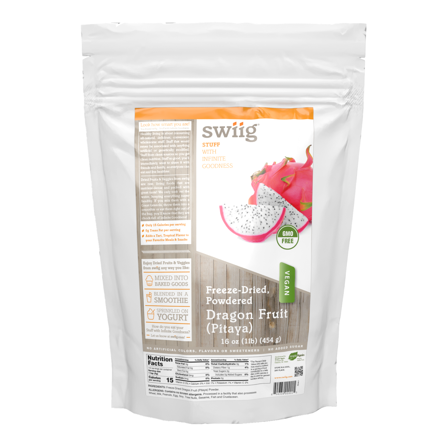 Freeze-Dried Dragonfruit