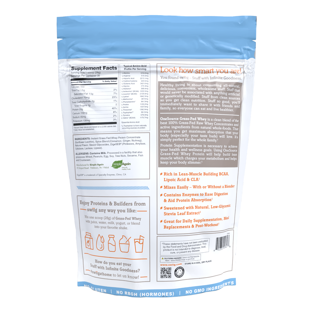 OneSource Whey Pumpkin 2.2lb