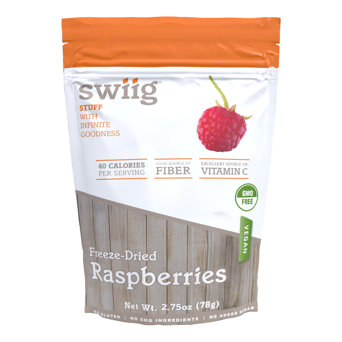 Freeze Dried Raspberries - 2.75oz bag