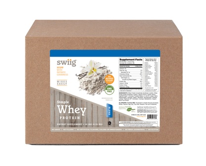 Simple Whey Vanilla Blend (No Sugar Added) - swiig