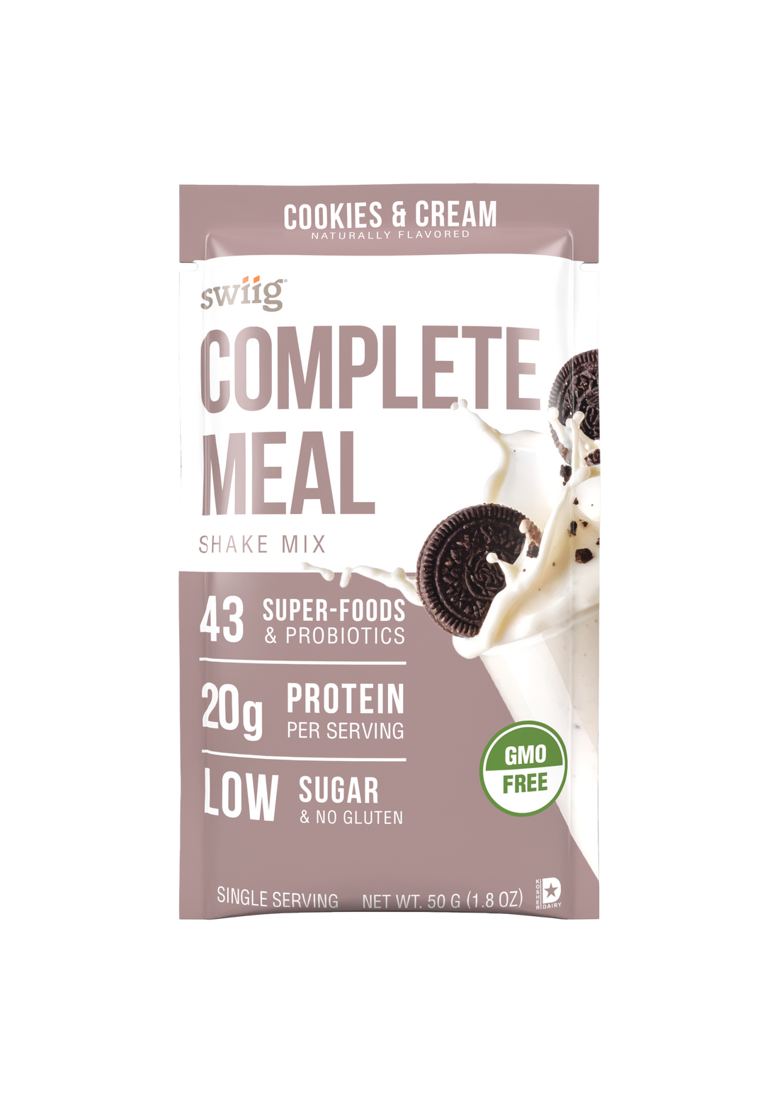 Complete Meal Single Serve Cookies &amp; Cream - swiig