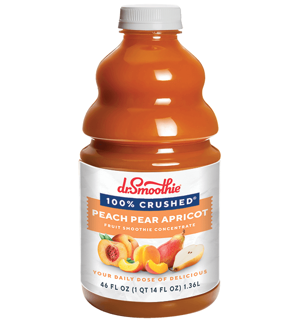 Peach Pear Apricot 100% Crushed Fruit - swiig