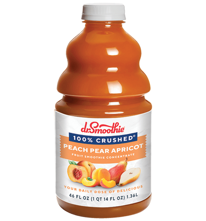 Peach Pear Apricot 100% Crushed Fruit - swiig