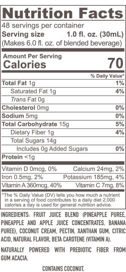 Aloha Pineapple Smartfruit - 48oz