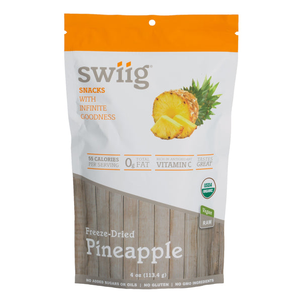 Organic Freeze-Dried Pineapple - swiig