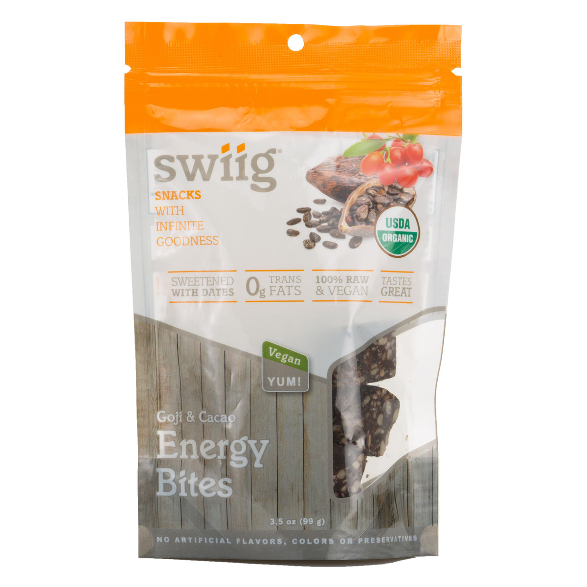 swiig Energy Bites 3.5oz bag