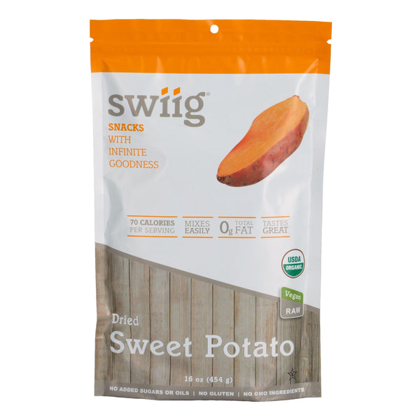 Organic Dried, Sweet Potato - swiig