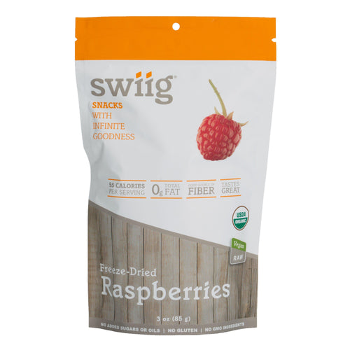 Organic Freeze-Dried Raspberries - swiig