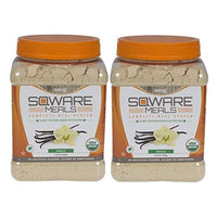 Organic Vanilla SQWARE MEALS - Complete Meal System, Plant Protein Based - swiig