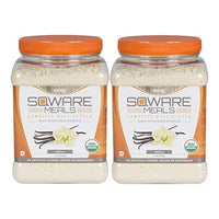Organic Vanilla SQWARE MEALS - Complete Meal System, Whey Protein Based - swiig